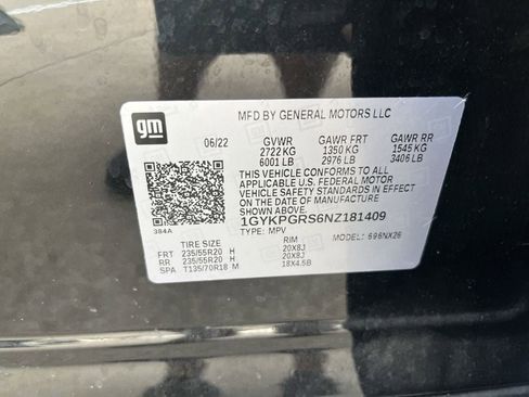 Used 2022 Cadillac XT6 Sport w/ Technology Package image 35