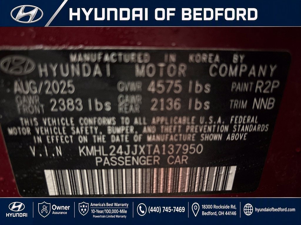 Used 2026 Hyundai Sonata Blue FWD image 14