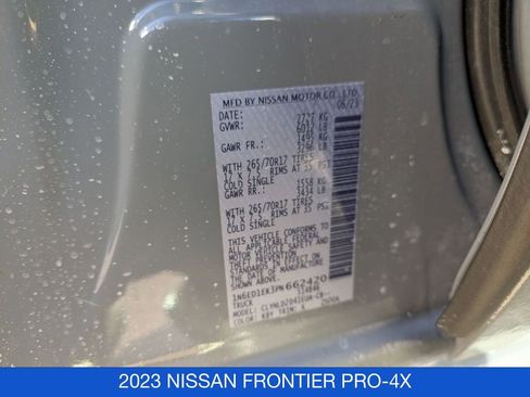Used 2023 Nissan Frontier PRO-4X w/ Pro Convenience Package image 29
