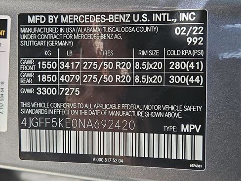 Used 2022 Mercedes-Benz GLS 450 4MATIC image 27
