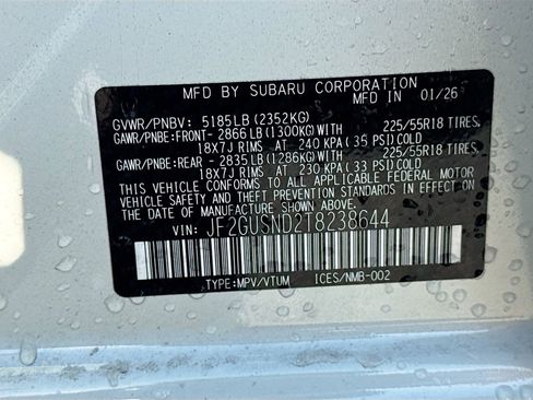 New 2026 Subaru Crosstrek 2.5i Limited AWD/4WD image 41