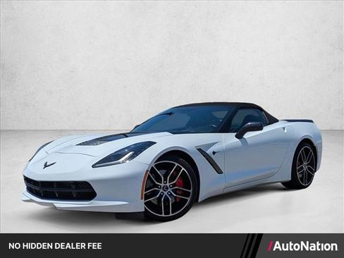 Used 2016 Chevrolet Corvette Stingray Convertible w/ 3LT Preferred Equipment Group RWD image 1