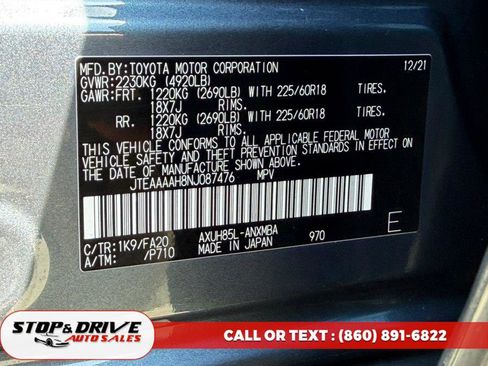 Used 2022 Toyota Venza LE AWD/4WD image 20