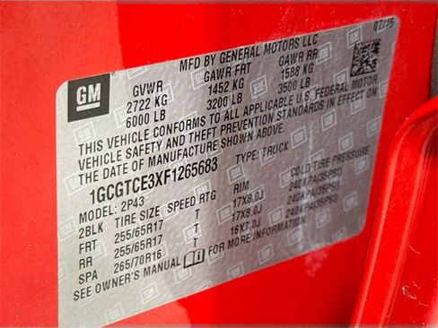 Used 2015 Chevrolet Colorado Z71 image 33