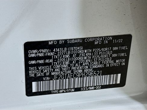 Used 2023 Subaru Crosstrek 2.0i Premium image 12