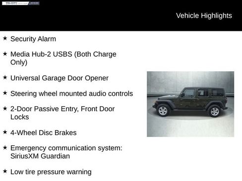 Used 2022 Jeep Wrangler Unlimited Sport S w/ Sun And Sound Package image 29