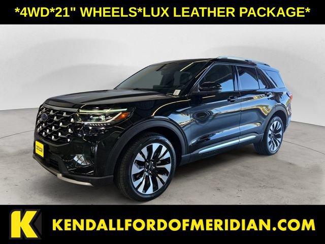 Certified 2025 Ford Explorer Platinum w/ LUX Leather Package AWD/4WD image 1