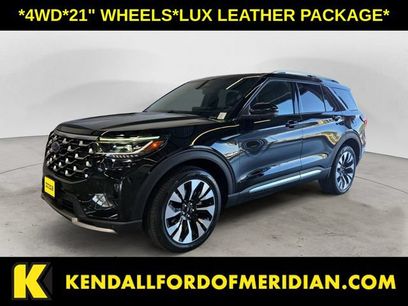 Certified 2025 Ford Explorer Platinum w/ LUX Leather Package