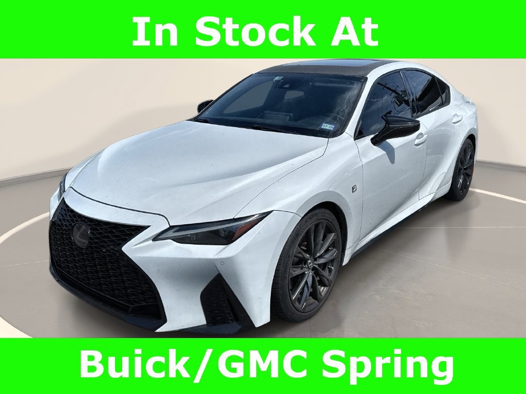 Used 2021 Lexus IS 350 F Sport w/ Navigation Package RWD image 1