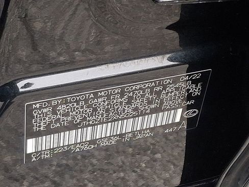 Used 2022 Lexus IS 350 F Sport w/ Accessory Package image 27