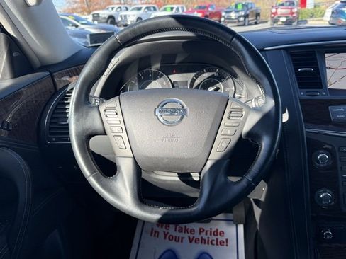 Certified 2020 Nissan Armada Platinum w/ Captain's Chairs Package image 29