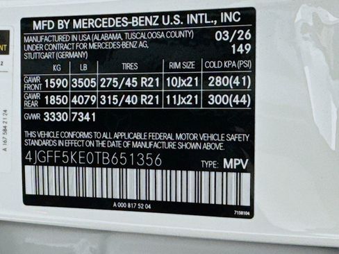 New 2026 Mercedes-Benz GLS 450 4MATIC image 25