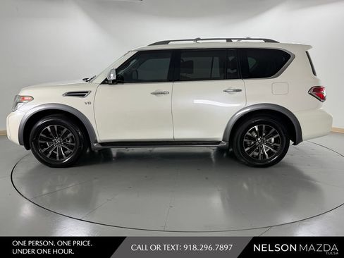 Used 2017 Nissan Armada Platinum w/ Captain Seat Package AWD/4WD image 9