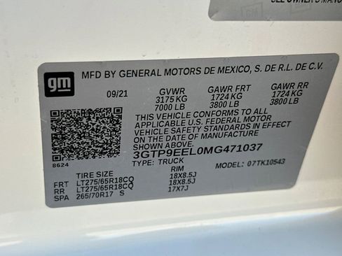 Used 2021 GMC Sierra 1500 AT4 image 31