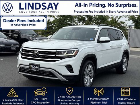 Used 2023 Volkswagen Atlas SE w/ Panoramic Sunroof Package AWD/4WD image 6