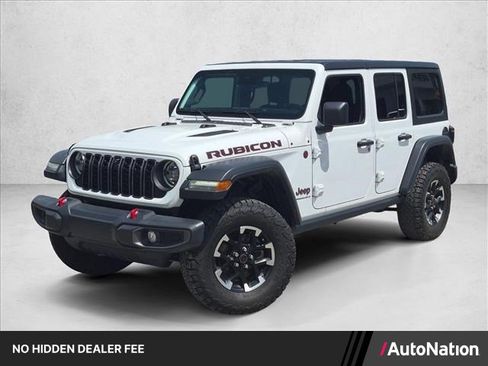 Used 2024 Jeep Wrangler Unlimited Rubicon w/ Technology Group AWD/4WD image 1