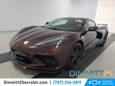Certified 2023 Chevrolet Corvette Stingray Coupe w/ Z51 Performance Package RWD image 1
