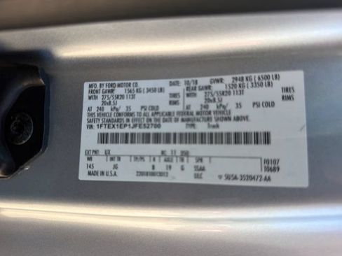 Used 2018 Ford F150 XL w/ Equipment Group 101A Mid AWD/4WD image 31