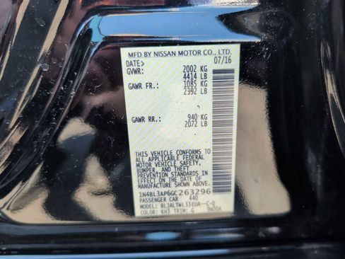 Used 2016 Nissan Altima 3.5 SL w/ 3.5 Technology Package FWD image 27