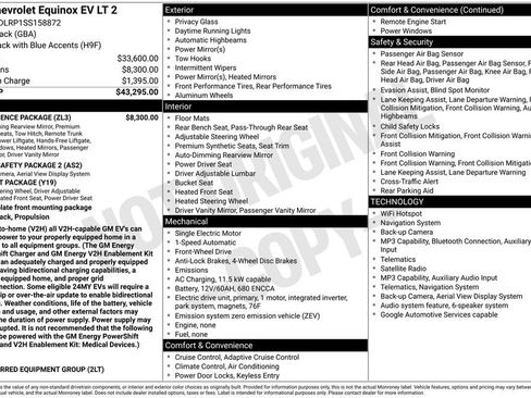 Used 2025 Chevrolet Equinox EV LT w/ Convenience Package FWD image 34