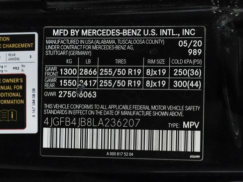 Used 2020 Mercedes-Benz GLE 350 w/ Parking Assist Package image 59