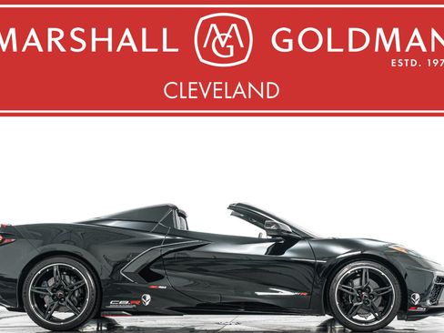 Used 2025 Chevrolet Corvette Stingray Preferred Conv w/ Chrome Exterior Badge Package RWD image 1