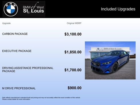 New 2026 BMW M5 Base w/ Carbon Package image 17