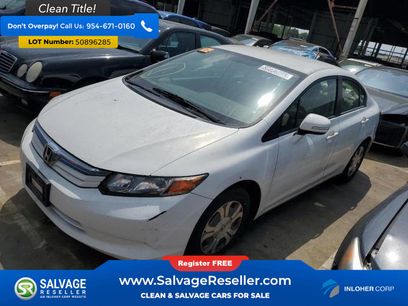 Used 2012 Honda Civic Hybrid Sedan