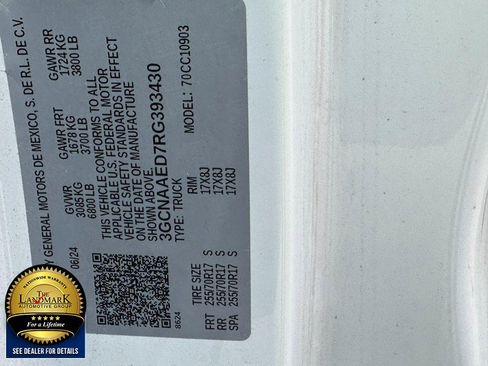 Used 2024 Chevrolet Silverado 1500 W/T w/ WT Fleet Convenience Package image 19