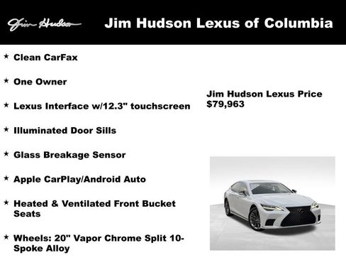 Certified 2023 Lexus LS 500 image 4