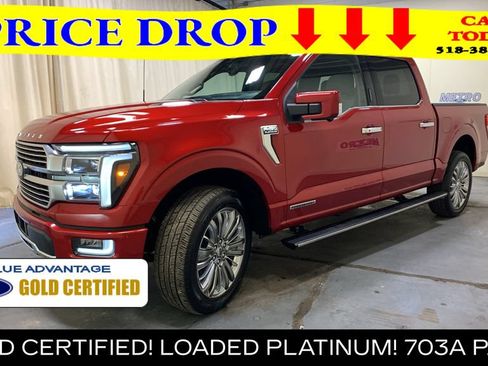 Certified 2024 Ford F150 Platinum w/ Equipment Group 703A Plus AWD/4WD image 52