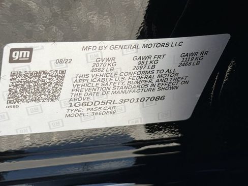 Certified 2023 Cadillac CT4 V w/ Navigation Package RWD image 31