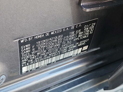 Certified 2024 Honda HR-V LX image 27