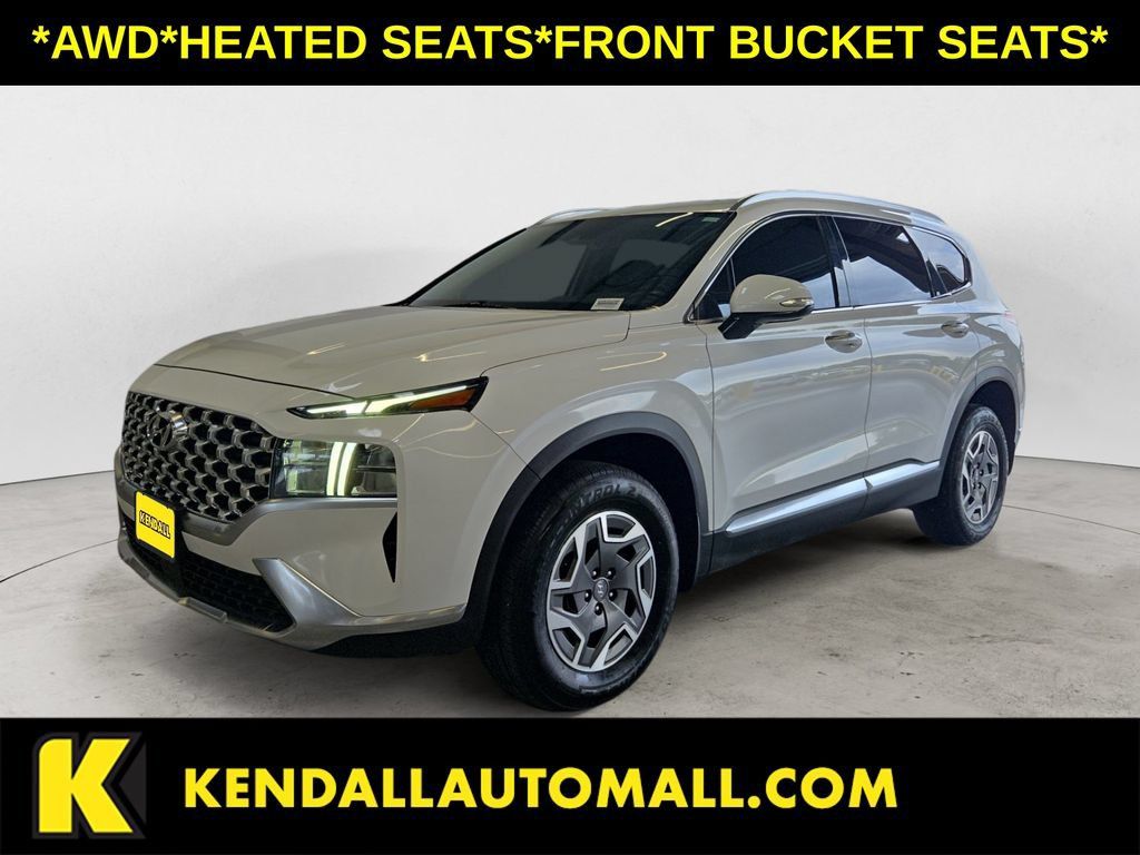 Used 2022 Hyundai Santa Fe Blue w/ Cargo Package AWD/4WD image 1