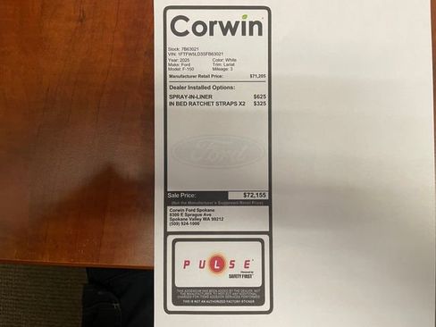 New 2025 Ford F150 Lariat w/ Equipment Group 501A Mid image 2