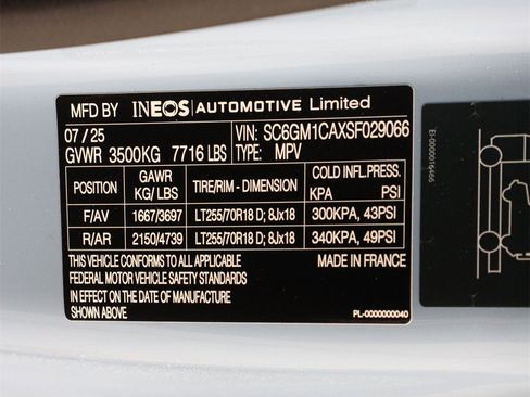 New 2025 INEOS Grenadier Fieldmaster Edition image 22