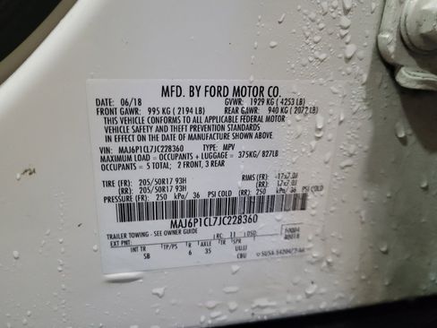 Used 2018 Ford EcoSport SES w/ SES Cold Weather Package AWD/4WD image 33