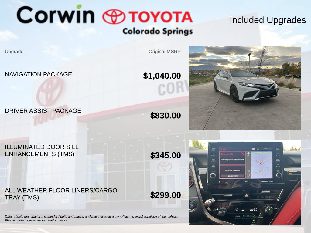 Used 2023 Toyota Camry XSE w/ Navigation Package FWD image 4