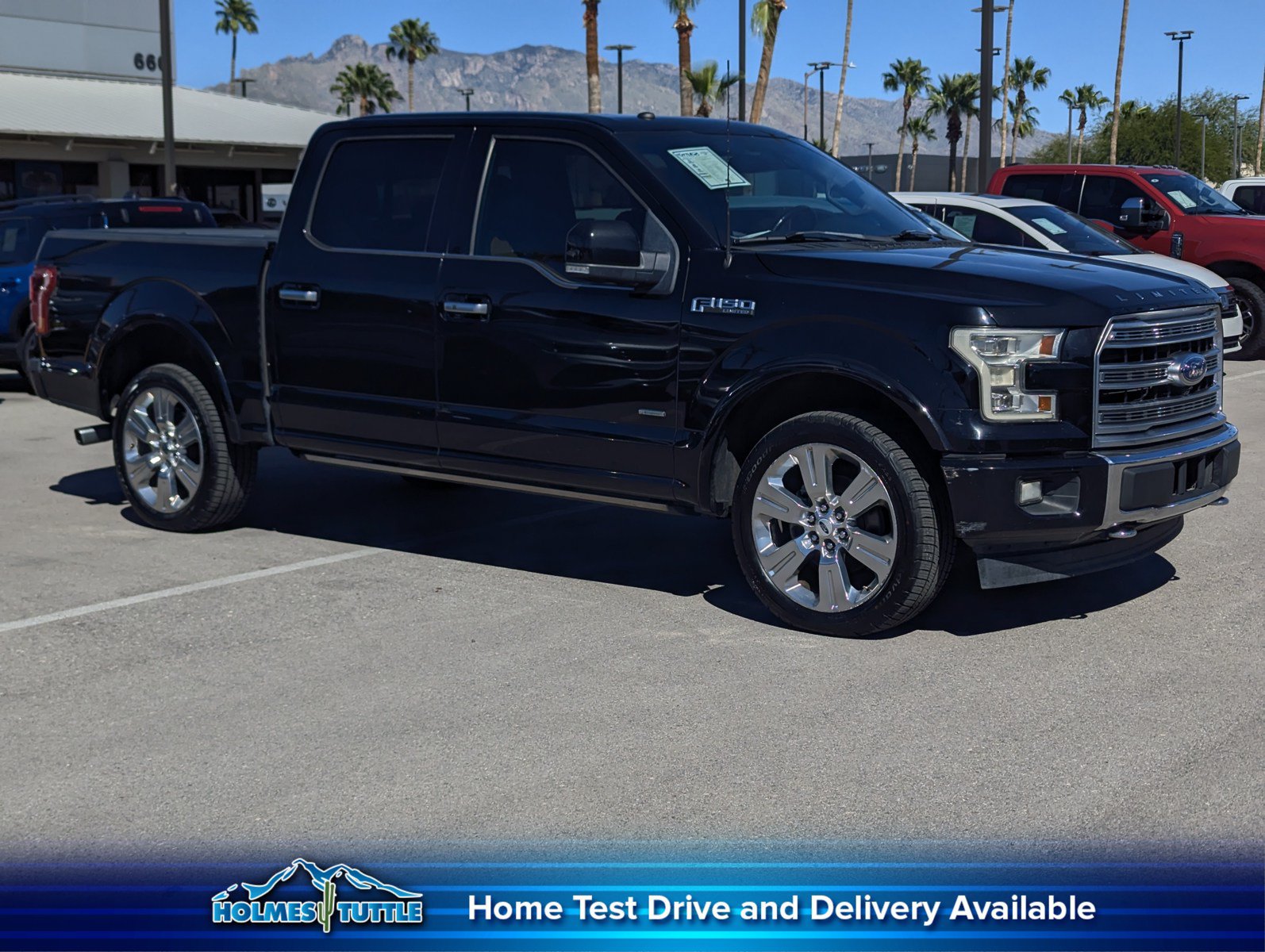 Used 2017 Ford F150 Limited w/ Trailer Tow Package AWD/4WD image 1