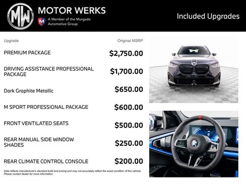 New 2026 BMW X3 M50 w/ Premium Package AWD/4WD image 4