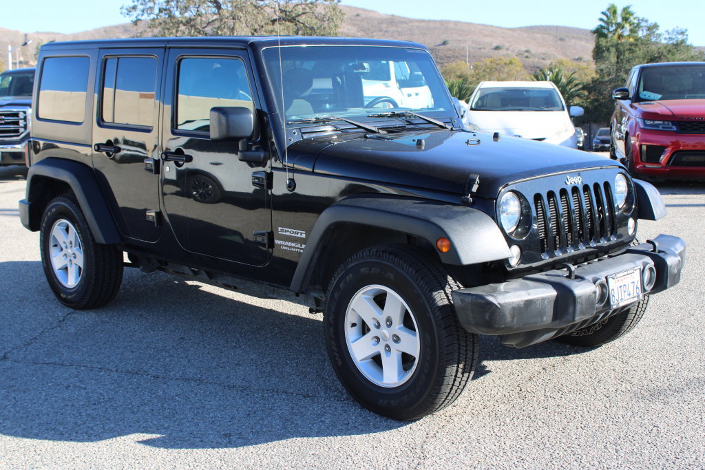 Used 2017 Jeep Wrangler Unlimited Sport w/ Quick Order Package 24S AWD/4WD image 3