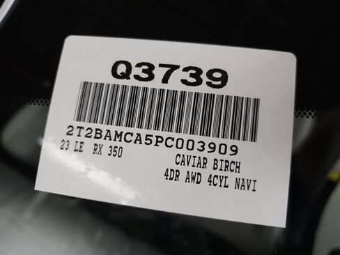 Certified 2023 Lexus RX 350 Premium Plus w/ Cold Area Package image 33