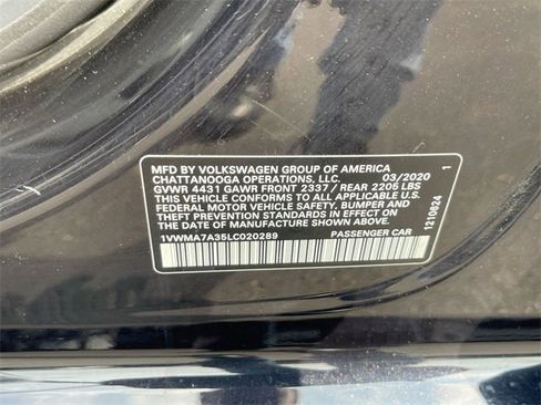 Used 2020 Volkswagen Passat 2.0T R-Line image 33