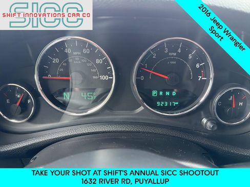 Used 2016 Jeep Wrangler Sport w/ Quick Order Package 24S image 12