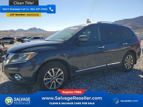 Used 2013 Nissan Pathfinder SL w/ SL Premium Pkg AWD/4WD image 1