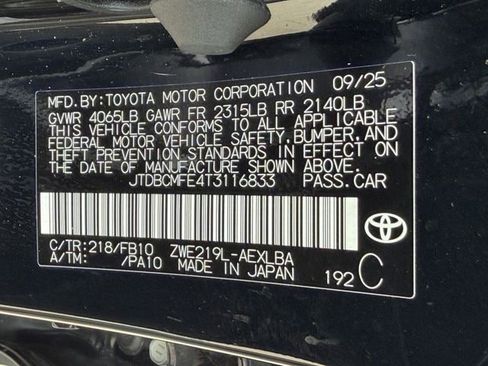 Used 2026 Toyota Corolla LE FWD image 26