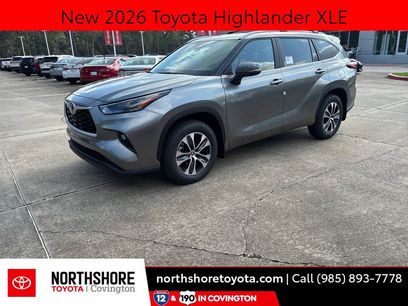 New 2026 Toyota Highlander XLE