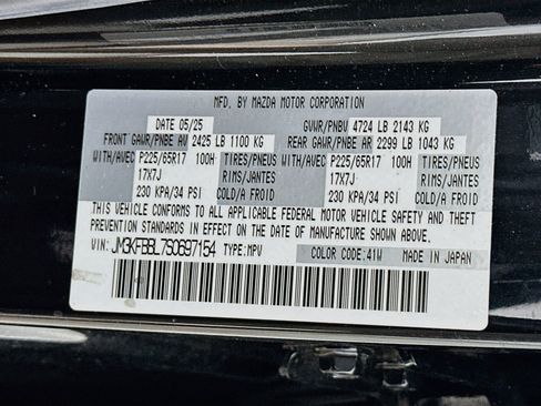 Used 2025 MAZDA CX-5 AWD 2.5 S w/ Select Package image 12