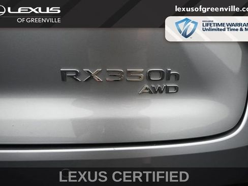 Certified 2025 Lexus RX 350h AWD/4WD image 14