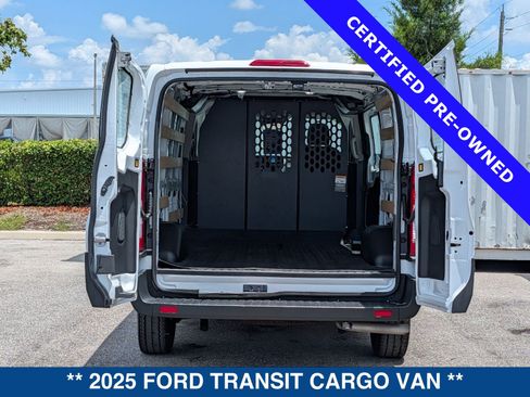 Certified 2025 Ford Transit 250 Low Roof w/ Exterior Upgrade Package RWD image 14